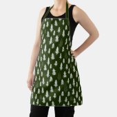 Evergreen Tree Winter Kerstpromotie Apron Schort (Insitu)