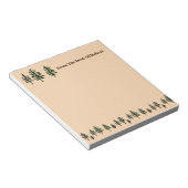 Evergreen Trees 5,5 inch x 6 inch Notitieblok - 40 (Schuin)