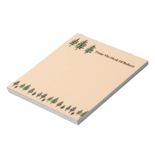 Evergreen Trees 5,5 inch x 6 inch Notitieblok - 40