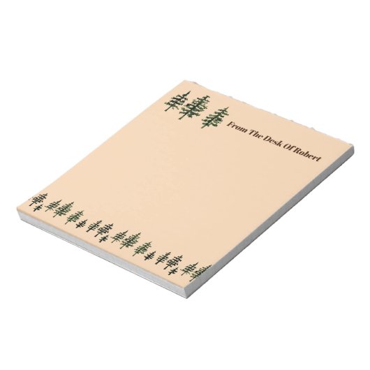 Evergreen Trees 5,5 inch x 6 inch Notitieblok - 40 (Linkerzijde)