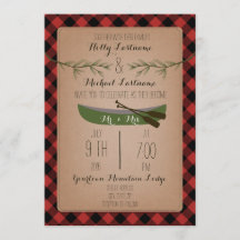 Evergreen Trees + Canoe Play Wedding