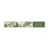 Evergreen Trees | Rustisch Natuur — Retouradres (Individueel)