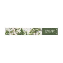 Evergreen Trees | Rustisch Natuur — Retouradres