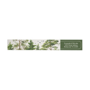 Evergreen Trees   Rustisch Natuur — Retouradres