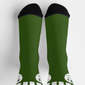 Evergreen Trees Seasons Greetings Sokken (Top)