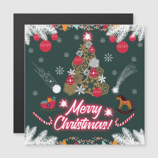 Evergreen vreugde van de kerst (Voorkant / Achterkant)