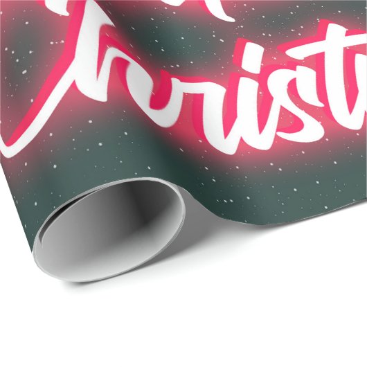 Evergreen vreugde van de kerst cadeaupapier (Rol Hoek)