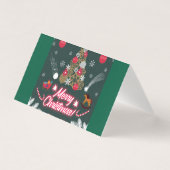 Evergreen vreugde van de kerst kaart (Voorkant)