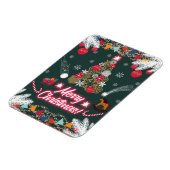 Evergreen vreugde van de kerst magneet (Linkerzijde)