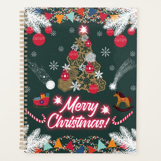 Evergreen vreugde van de kerst planner (Voorkant)