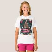 Evergreen vreugde van de kerst t-shirt (Voorkant volledig)