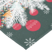 Evergreen vreugde van de kerst tafelkleed (Gekanteld)