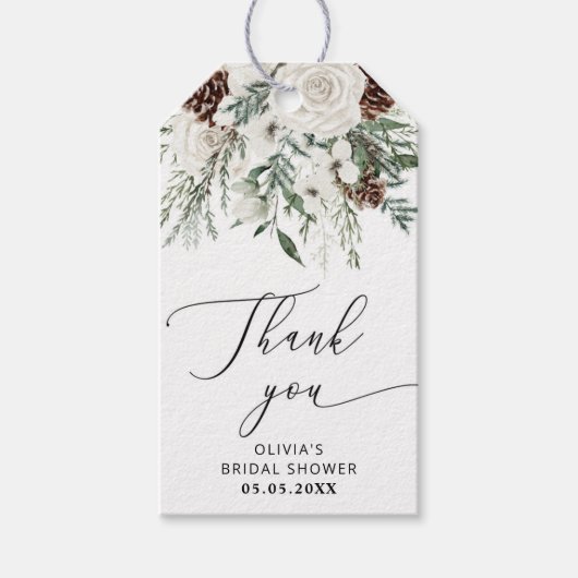 Evergreen vrijgezellenfeest cadeau labels cadeaulabel (Voorkant)