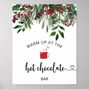 Evergreen Warm omhoog bij het Hot Chocolate Poster