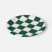 Evergreen/White, gecontroleerd Papieren Bordje (Gekanteld)