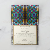 Evergreen Winterschuur Bedankt Card 5"x7" (Binnen)