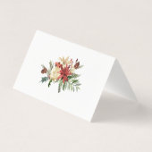 Evergreen - Wintertide Woodland Kerst Foto Kaart (Achterkant)