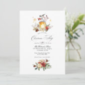 Evergreen - Wintertide Woodland - Kerstfeest Kaart (Staand voorkant)