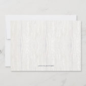 Evergreen Woodland Framed-fotokerstkaart Kaart (Achterkant)