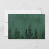 Evergreens in Foggy Forest Green Online RSVP (Achterkant)