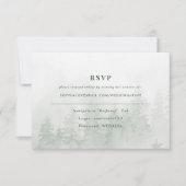 Evergreens in het Mistbos in Groen Online RSVP (Voorkant)