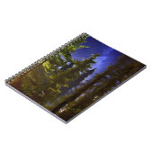 Evergreens in het moonlicht notitieboek (Linkerzijde)