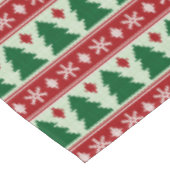 Evergreens & Snowflakes Knit Tafelkleed (Gekanteld)