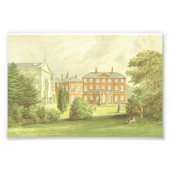 Everingham Park tekening Foto Afdruk (Voorkant)
