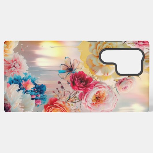 Everlasting Bloom 02 Samsung Galaxy Hoesje (Achterkant horizontaal)