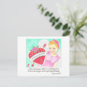 Everlasting Love Inspirerend Briefkaart (Staand voorkant)