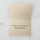 Everlasting Love Jubileum Kaart (Binnen)