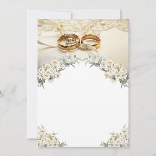 "Everlasting Vows - Timeless Wedding Card" Kaart (Voorkant)