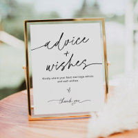 EVERLEIGH Advies En Wensen Huwelijk Bord