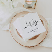 EVERLEIGH Baby shower Oh Baby Servet