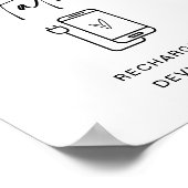 EVERLEIGH Berichten van laadstation Poster (Hoek)