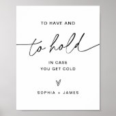 EVERLEIGH Blanket Weddenschap Poster (Voorkant)