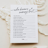 EVERLEIGH die het beste Baby shower van mama kent Kaart