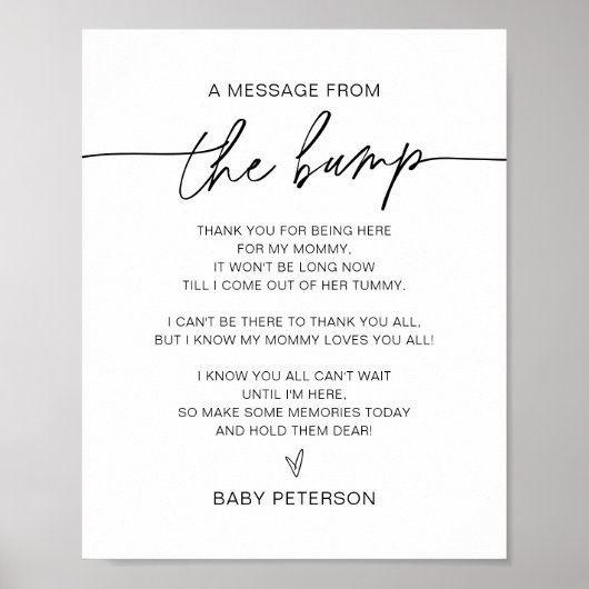 EVERLEIGH een bericht van het Bronkelteken Poster (Voorkant)