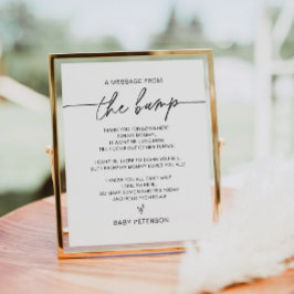 EVERLEIGH een bericht van het Bronkelteken Poster