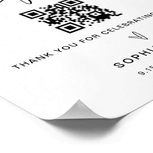 EVERLEIGH Future Fund Venmo Sign Poster (Hoek)