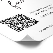 EVERLEIGH Graduation College Fund Venmo Sign Poster (Hoek)