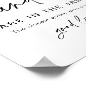 EVERLEIGH hoeveel Snoepjes er in Jar Baby shower G Poster (Hoek)