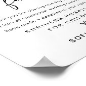 EVERLEIGH in plaats van voor huwelijksdonatie Poster (Hoek)