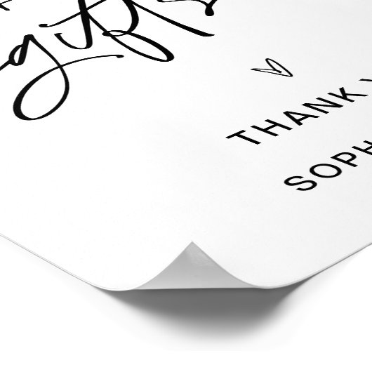 EVERLEIGH-Kaarten en cadeaubonnen Poster (Hoek)