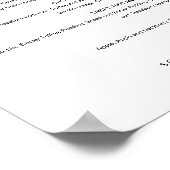 EVERLEIGH Liefde Op Het Eerste Hapje Dessertbordje Poster (Hoek)