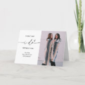 EVERLEIGH Minimale Kaart van het Bridesmaid- Voors (Voorkant)