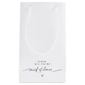 EVERLEIGH-minimalistisch gebaar van eervolle Gift  Klein Cadeauzakje (Voorkant)