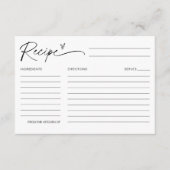 EVERLEIGH-minimalistisch Vrijgezellenfeest voor he Informatiekaartje (Voorkant)