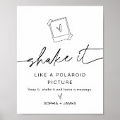 EVERLEIGH Photo Guest Book Sign Poster (Voorkant)