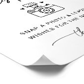 EVERLEIGH Photo Guest Book Sign Poster (Hoek)